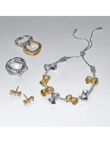 PANDORA | Funklende Sløjfe & Krydsende Båndring