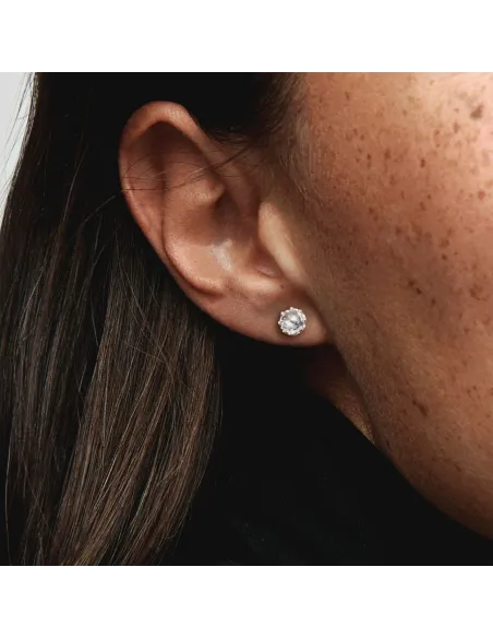 PANDORA | Clear Sparkling Crown Ørestikker PANDORA | Clear Sparkling Crown Ørestikker