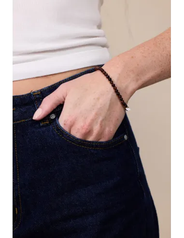 SOÏ | Red Tiger Eye | Krystal armbånd 6 mm