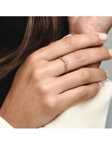 PANDORA | Tiara Wishbone Ring