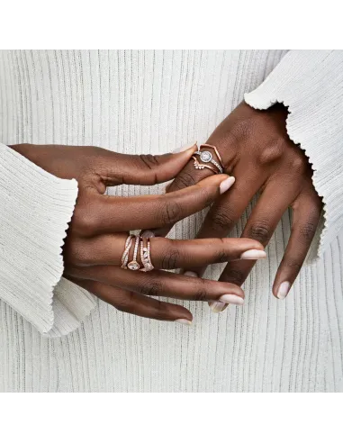 PANDORA | Tiara Wishbone Ring