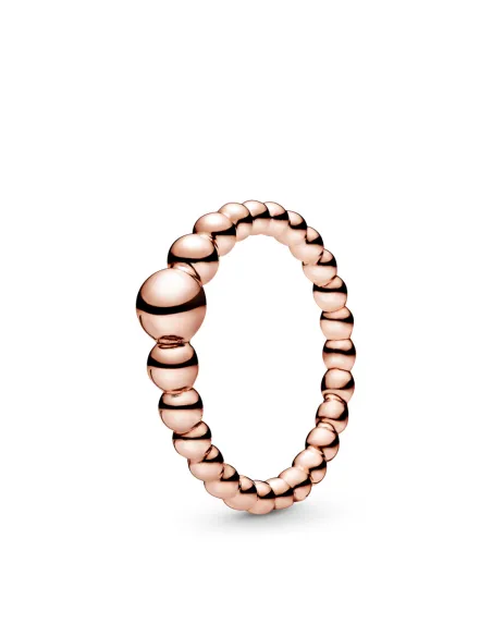 PANDORA | Perlebelagt 14 karat rosa forgyldt ring PANDORA | Perlebelagt 14 karat rosa forgyldt ring