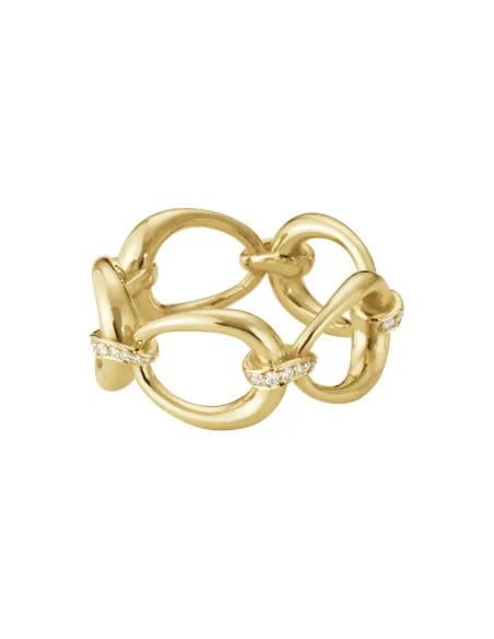 GEORG JENSEN | Offspring guld ring m. diamanter GEORG JENSEN | Offspring guld ring m. diamanter