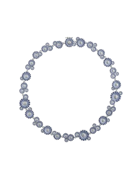 GEORG JENSEN | DAISY HALSKÆDE BLÅ