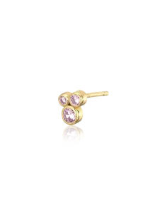 Alura | Eclipse Earstud 37 Sølv Forgyldt