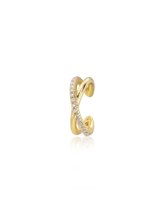 Alura | Grace Earcuff 08 Sølv Forgyldt