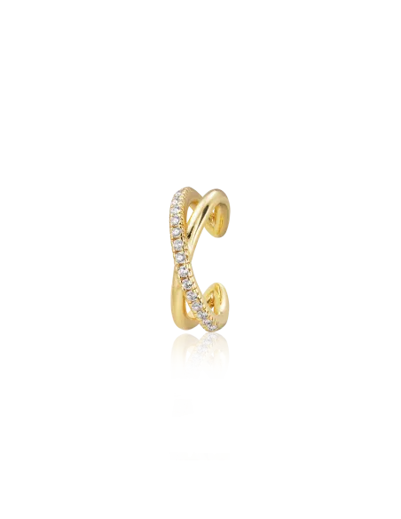 Alura | Grace Earcuff 08 Sølv Forgyldt