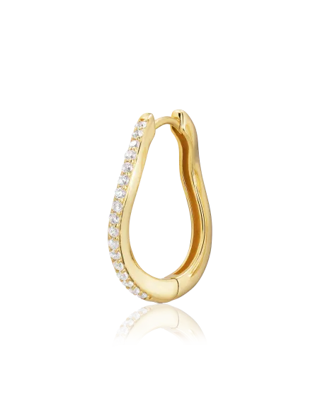 Alura | Garce Hoop 09 Sølv Forgyldt Alura | Garce Hoop 09 Sølv Forgyldt