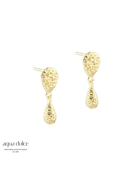 AQUA DULCE | CAPPA EARSTUD SMALL | FORGYLDT AQUA DULCE | CAPPA EARSTUD SMALL | FORGYLDT