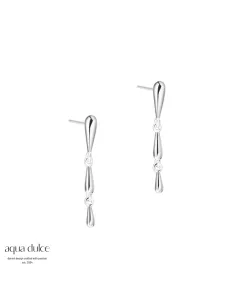 AQUA DULCE | SHINY DROP LONG | SILVER
