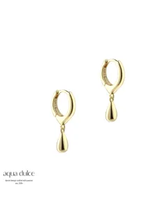 AQUA DULCE | SHINY DROP HOOP | GOLDEN