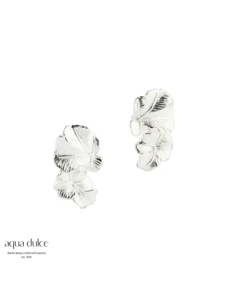 AQUA DULCE | FOLIO BIG EARSTUD | SILVER AQUA DULCE | FOLIO BIG EARSTUD | SILVER