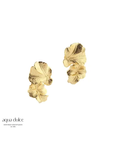 AQUA DULCE | FOLIO BIG EARSTUD | GOLDEN