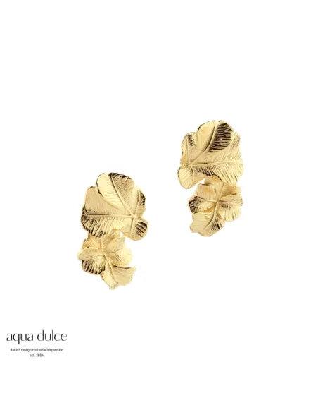 AQUA DULCE | FOLIO BIG EARSTUD | GOLDEN AQUA DULCE | FOLIO BIG EARSTUD | GOLDEN
