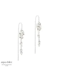 AQUA DULCE | FOLIO BLUE EARTHREAD | SILVER