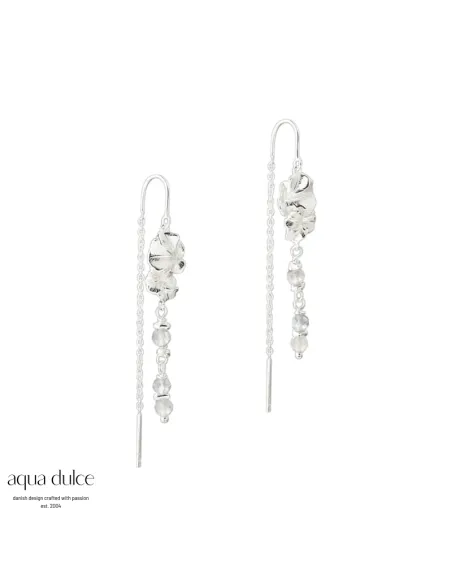 AQUA DULCE | FOLIO BLUE EARTHREAD | SILVER