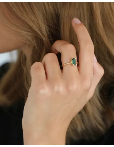 Ro Copenhagen | Nord Green Ring Turned