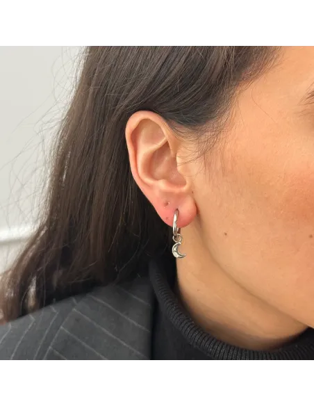 SISTIE 2ND | Sirena Hoops - Creoler Stål SISTIE 2ND | Sirena Hoops - Creoler Stål