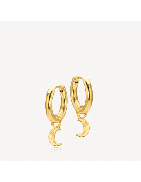 SISTIE 2ND | Sirena Hoops - Creoler Forgyldt SISTIE 2ND | Sirena Hoops - Creoler Forgyldt