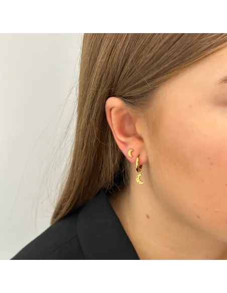 SISTIE 2ND | Sirena Hoops - Creoler Forgyldt SISTIE 2ND | Sirena Hoops - Creoler Forgyldt