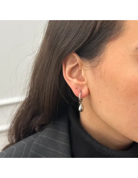 SISTIE 2ND | Drops Hoops - Creoler Stål SISTIE 2ND | Drops Hoops - Creoler Stål