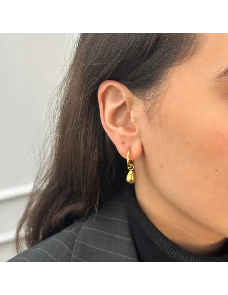 SISTIE 2ND | Drops Hoops - Creoler Forgyldt SISTIE 2ND | Drops Hoops - Creoler Forgyldt