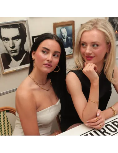 SISTIE 2ND | Sophia Hoops - Creoler Stål