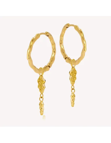 SISTIE 2ND | Sophia Hoops - Creoler Forgyldt