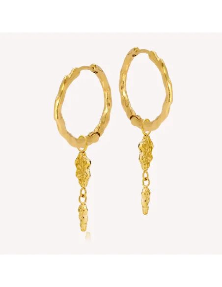 SISTIE 2ND | Sophia Hoops - Creoler Forgyldt SISTIE 2ND | Sophia Hoops - Creoler Forgyldt