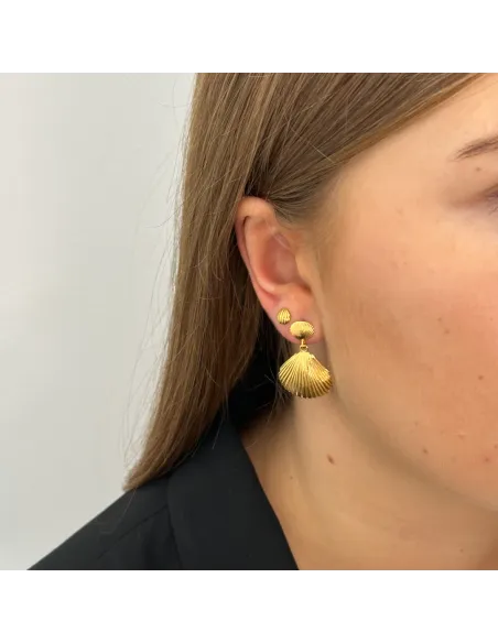 SISTIE 2ND | Sirena - Ørestikker Forgyldt SISTIE 2ND | Sirena - Ørestikker Forgyldt
