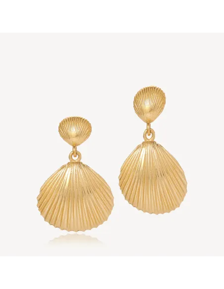 SISTIE 2ND | Sirena - Øreringe Forgyldt SISTIE 2ND | Sirena - Øreringe Forgyldt