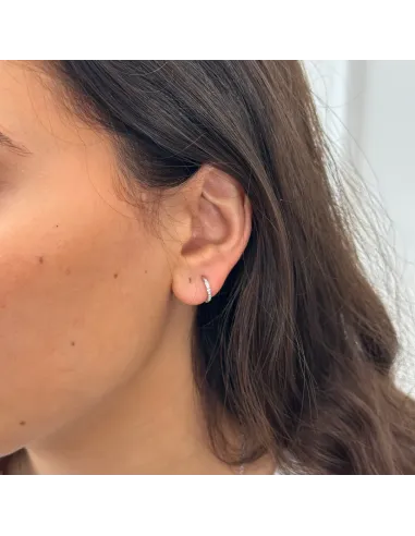 SISTIE 2ND | Lily - Creoler Stål (Single)