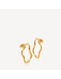 SISTIE 2ND | Wavy - Ørestikker Forgyldt
