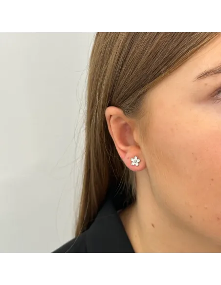 SISTIE 2ND | Camellia - Ørestikker Stål SISTIE 2ND | Camellia - Ørestikker Stål