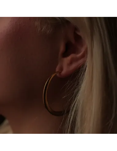 SISTIE 2ND | Lux - Creoler Forgyldt