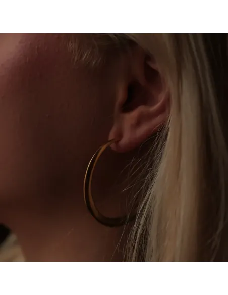 SISTIE 2ND | Lux - Creoler Forgyldt SISTIE 2ND | Lux - Creoler Forgyldt