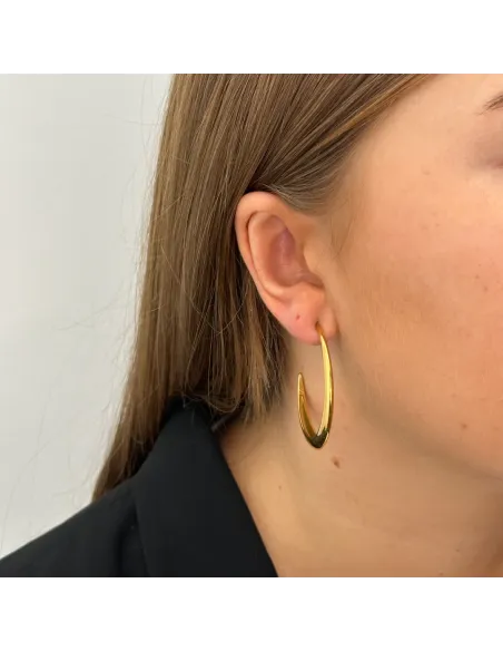 SISTIE 2ND | Lux - Creoler Forgyldt SISTIE 2ND | Lux - Creoler Forgyldt