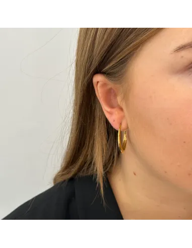 SISTIE 2ND | Lux - Creoler Forgyldt