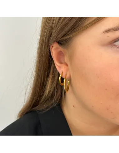 SISTIE 2ND | Lux - Creoler Forgyldt