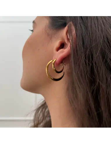 SISTIE 2ND | Lux - Creoler Forgyldt