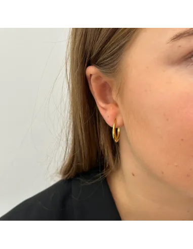 SISTIE 2ND | Lux - Creoler Forgyldt