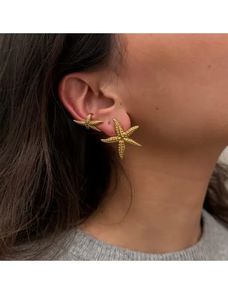 SISTIE 2ND | Sirena - Ørestikker Forgyldt SISTIE 2ND | Sirena - Ørestikker Forgyldt