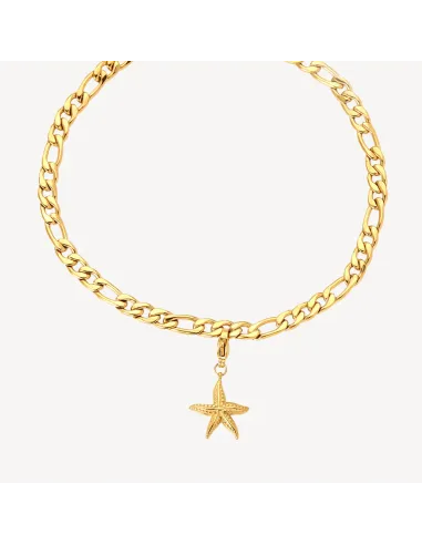 SISTIE 2ND | Sirena - Ankelkæde Forgyldt