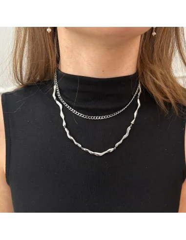 SISTIE 2ND | Panzer - Halskæde Stål