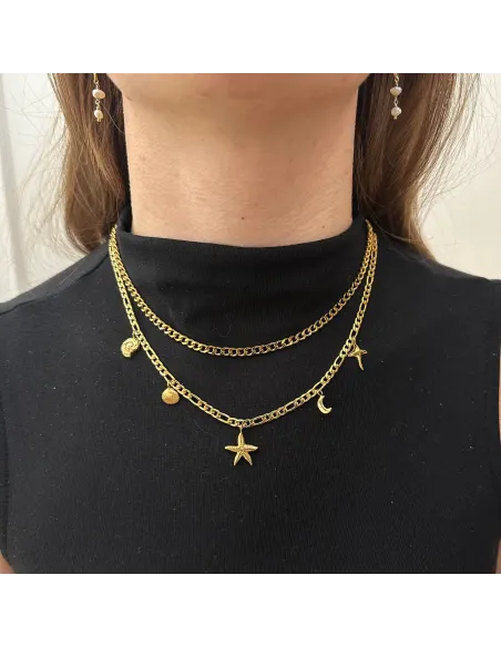 SISTIE 2ND | Panzer - Halskæde Forgyldt SISTIE 2ND | Panzer - Halskæde Forgyldt