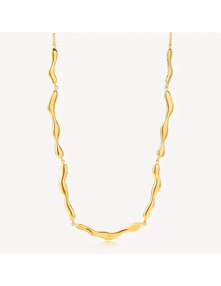 SISTIE 2ND | Wavy - Halskæde Forgyldt SISTIE 2ND | Wavy - Halskæde Forgyldt