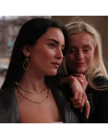 SISTIE 2ND | Wavy - Halskæde Forgyldt SISTIE 2ND | Wavy - Halskæde Forgyldt