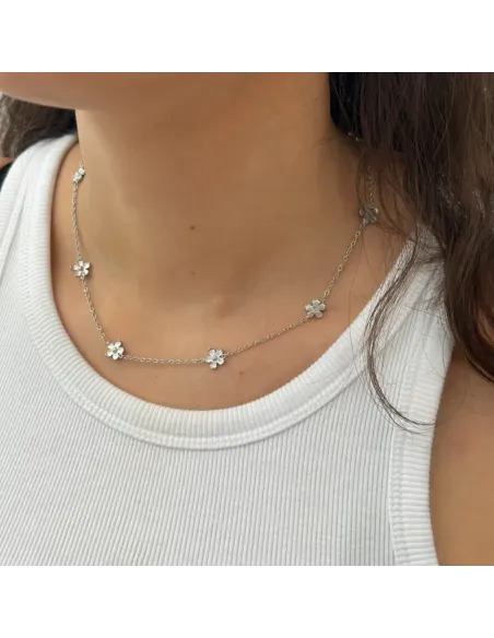 SISTIE 2ND | Camellia - Halskæde Stål SISTIE 2ND | Camellia - Halskæde Stål