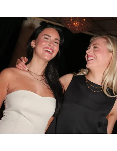 SISTIE 2ND | Camellia - Halskæde Forgyldt