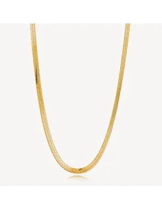 SISTIE 2ND | Snake - Halskæde Forgyldt